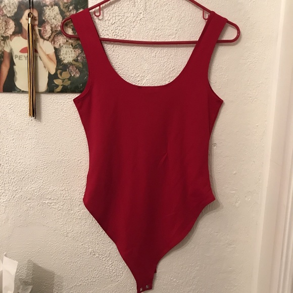Red bodysuit - Picture 2 of 2